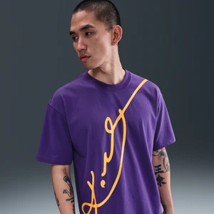 Męski T-shirt do koszykówki Dri-FIT Kobe - Fiolet Nike