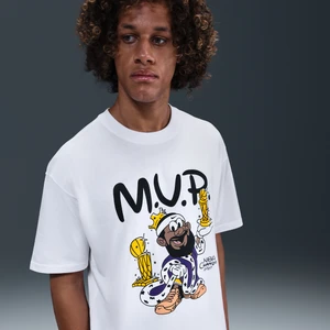 Zdjęcie produktu Męski T-shirt do koszykówki LeBron „Bubble Boy” - Biel Nike