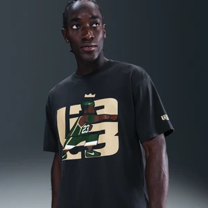 Męski T-shirt do koszykówki LeBron „From This Point Forward” - Czerń Nike