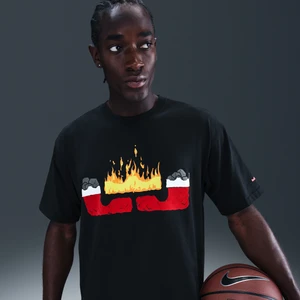 Męski T-shirt do koszykówki LeBron „Stocking Stuffer” - Czerń Nike