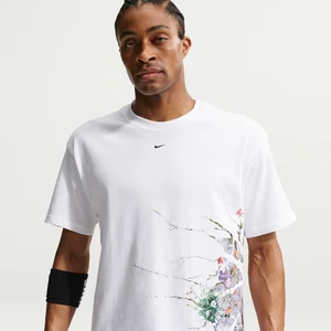 Zdjęcie produktu Męski T-shirt do koszykówki Nike - Biel
