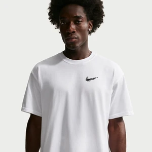 Męski T-shirt do koszykówki Nike - Biel