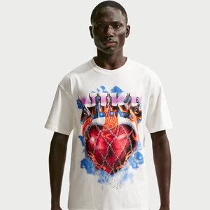 Zdjęcie produktu Męski T-shirt do koszykówki Nike - Biel
