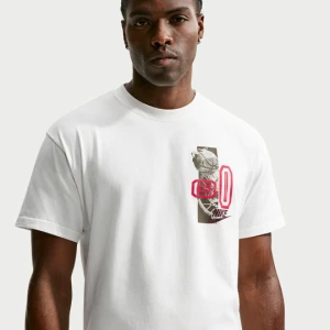 Męski T-shirt do koszykówki Nike - Biel