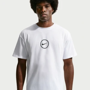 Męski T-shirt do koszykówki Nike - Biel