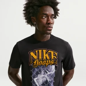 Męski T-shirt do koszykówki Nike Club - Czerń