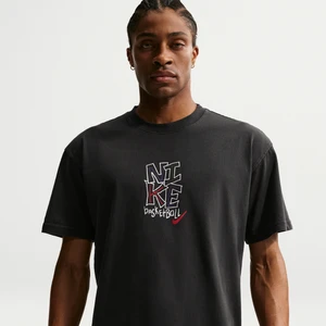 Męski T-shirt do koszykówki Nike - Czerń