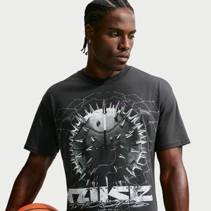 Męski T-shirt do koszykówki Nike - Czerń