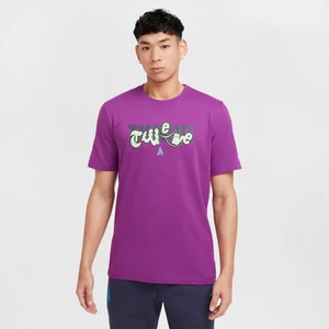 Męski T-shirt do koszykówki Nike Dri-FIT Ja - Fiolet