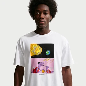 Zdjęcie produktu Męski T-shirt do koszykówki Nike LeBron „LeBronto” - Biel