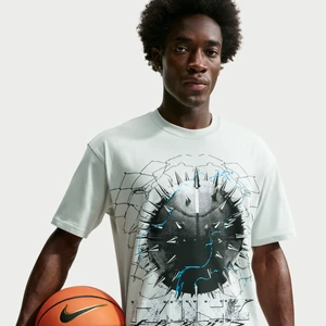 Męski T-shirt do koszykówki Nike - Szary