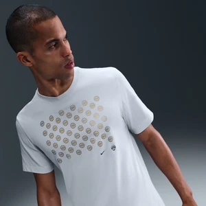 Męski T-shirt do koszykówki Nike USA - Szary