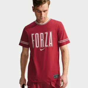 Męski T-shirt do tenisa Dri-FIT Jannik Sinner - Czerwony Nike