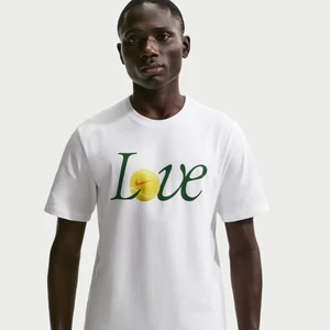 Zdjęcie produktu Męski T-shirt do tenisa NikeCourt - Biel