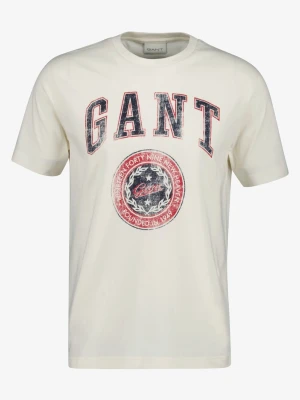 Męski t-shirt graficzny o regularnym kroju GANT
