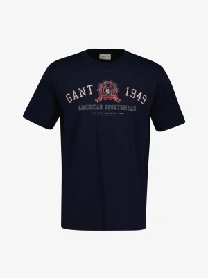 Męski t-shirt graficzny o regularnym kroju GANT