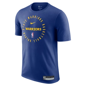 Męski T-shirt NBA Nike Dri-FIT Golden State Warriors - Niebieski