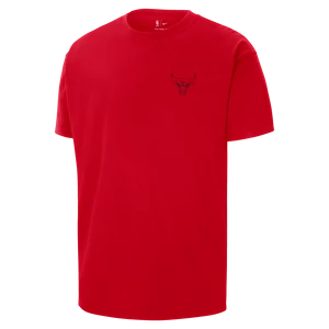 Męski T-shirt Nike NBA Max90 Chicago Bulls - Czerwony