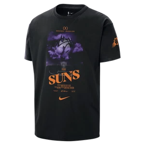 Męski T-shirt Nike NBA Phoenix Suns Courtside - Czerń