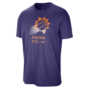 Męski T-shirt Nike NBA Phoenix Suns Courtside - Fiolet