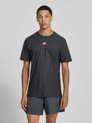 męski t-shirt o kroju regular fit do sportu z nadrukiem z logo model '3D WC TEE' Adidas Czarny