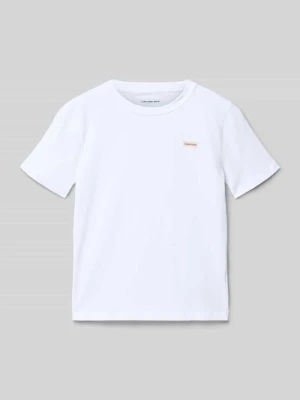 męski t-shirt o kroju regular fit z czystej bawełny Calvin Klein Jeans