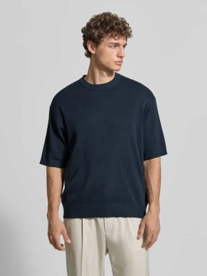 męski t-shirt o kroju regular fit z czystej bawełny ekologicznej model 'MATTIS' Selected Homme