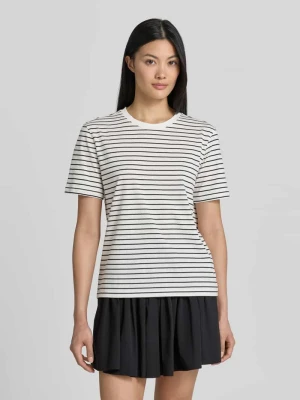 męski t-shirt o kroju regular fit z czystej bawełny Jake*s Złamany biały
