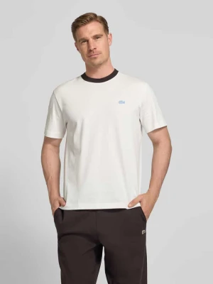 męski t-shirt o kroju regular fit z czystej bawełny Lacoste