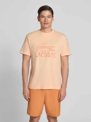 męski t-shirt o kroju regular fit z czystej bawełny Lacoste