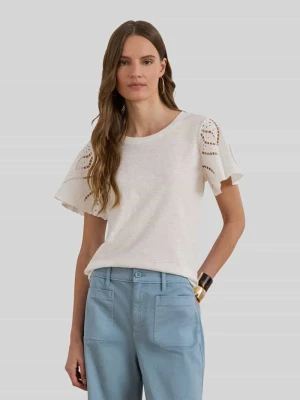 męski t-shirt o kroju regular fit z czystej bawełny Lauren Ralph Lauren