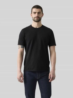 męski t-shirt o kroju regular fit z czystej bawełny Levi's Czarny