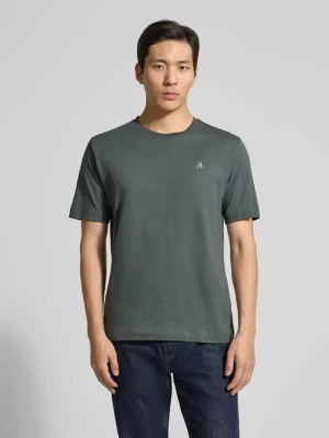 Zdjęcie produktu męski t-shirt o kroju regular fit z czystej bawełny Marc O'Polo Oliwkowy