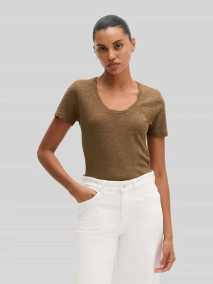 męski t-shirt o kroju regular fit z czystej bawełny Marc O'Polo