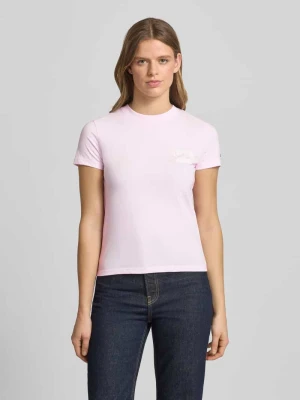 męski t-shirt o kroju regular fit z czystej bawełny model 'BUBBLE' Tommy Jeans