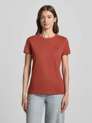 męski t-shirt o kroju regular fit z czystej bawełny model 'ESOGO' Boss Orange