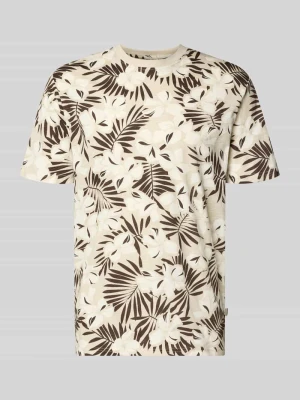 męski t-shirt o kroju regular fit z czystej bawełny model 'PERRY' Only & Sons