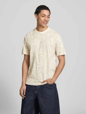 męski t-shirt o kroju regular fit z czystej bawełny model 'PERRY' Only & Sons
