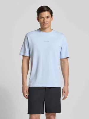 męski t-shirt o kroju regular fit z czystej bawełny model 'TEE 10' BOSS Green