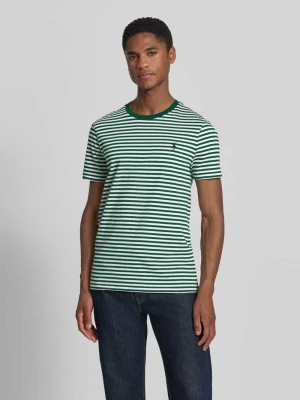 męski t-shirt o kroju regular fit z czystej bawełny Polo Ralph Lauren Jasnozielony