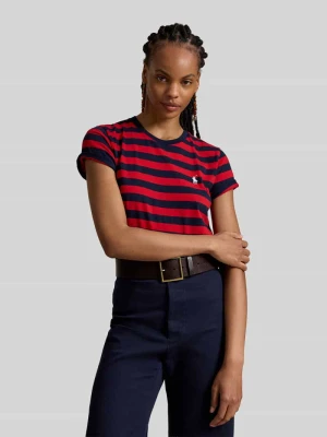 męski t-shirt o kroju regular fit z czystej bawełny Polo Ralph Lauren