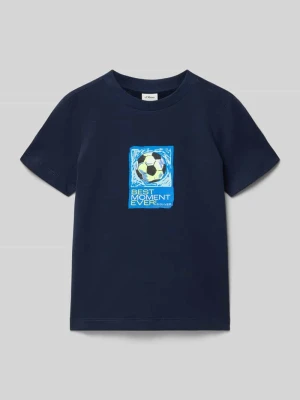 męski t-shirt o kroju regular fit z czystej bawełny s.Oliver RED LABEL