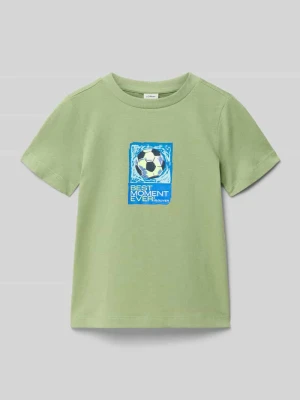 męski t-shirt o kroju regular fit z czystej bawełny s.Oliver RED LABEL