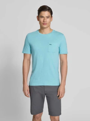 męski t-shirt o kroju regular fit z czystej bawełny s.Oliver RED LABEL