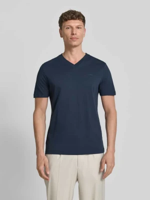 męski t-shirt o kroju regular fit z czystej bawełny s.Oliver RED LABEL