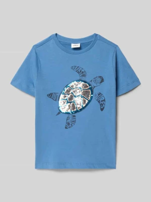 męski t-shirt o kroju regular fit z czystej bawełny s.Oliver RED LABEL