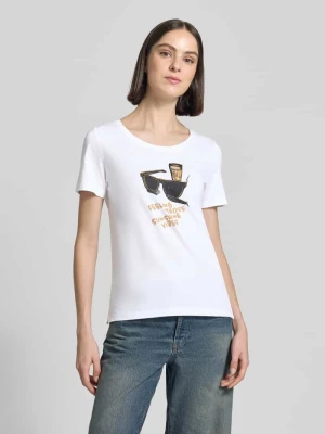 męski t-shirt o kroju regular fit z czystej bawełny s.Oliver RED LABEL