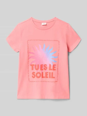 męski t-shirt o kroju regular fit z czystej bawełny s.Oliver RED LABEL
