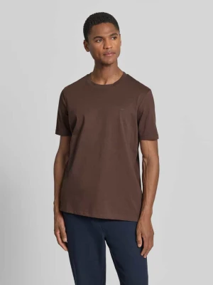 męski t-shirt o kroju regular fit z czystej bawełny s.Oliver RED LABEL