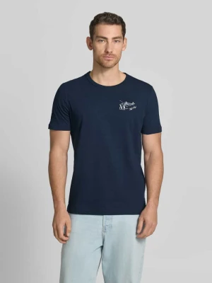 męski t-shirt o kroju regular fit z czystej bawełny s.Oliver RED LABEL